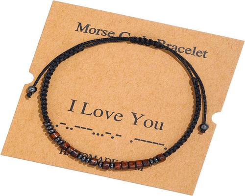 un Bracelet Tuknn Morse Code