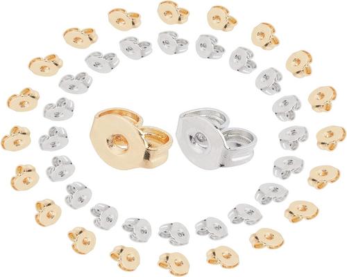 un Lot De 40 Paires De Fermoirs De Boucles D'Oreilles Hypoallergéniques