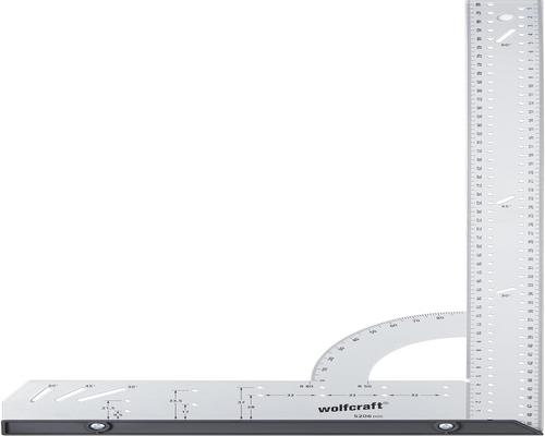 un Accessoire Wolfcraft 5206000 Equerre En Aluminium Multifonction
