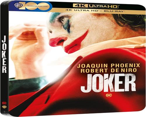 un Blu-Ray Joker - Edition Steelbook [4K Ultra Hd + Blu-Ray]