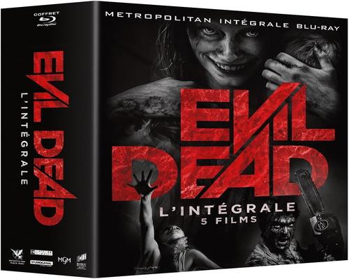 un Coffret De 5 Films Evil Dead En Blu-Ray