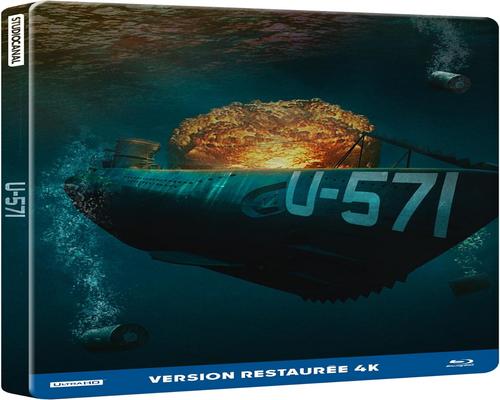 un Dvd U-571 [Version Restaurée 4K-Édition Steelbook Limitée-4K Ultra Hd + Blu-Ray]