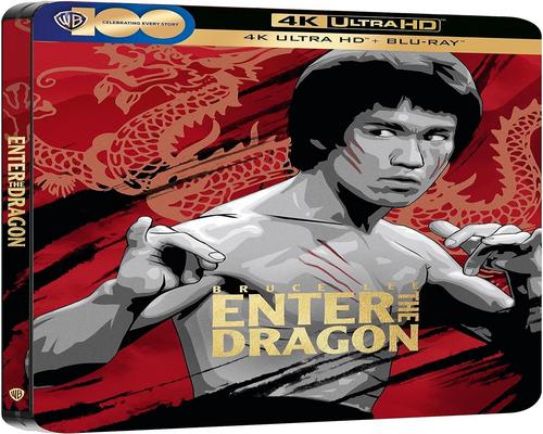 un Dvd Opération Dragon - Edition Steelbook [4K Ultra Hd + Blu-Ray]