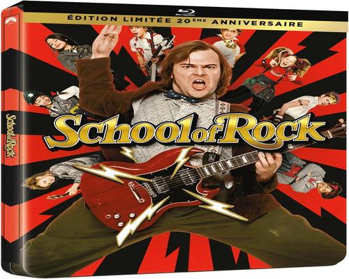 un Blu-Ray Rock Academy [Édition 20Ème Anniversaire Boîtier Steelbook Blu-Ray]