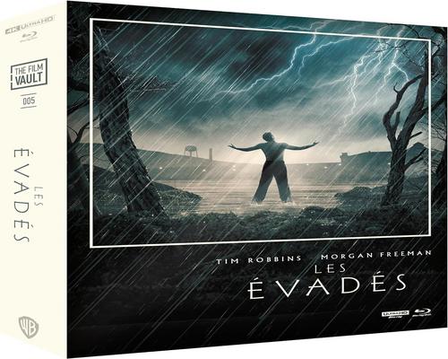 un Dvd Les Evadés - Edition Vault Collector [4K Ultra Hd + Blu-Ray + Goodies]