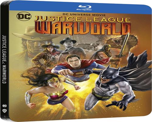 un Dvd Justice League : Warworld [Édition Steelbook]