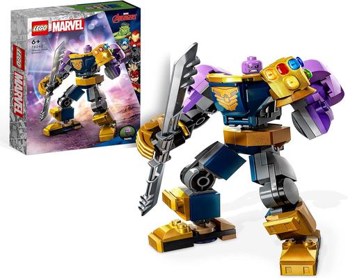 un Jeu Lego 76242 Marvel L’Armure Robot De Thanos
