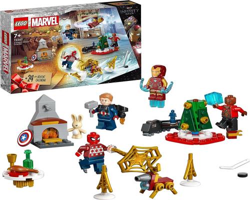 un Calendrier De L'Avent Lego Marvel Avec Super-Héros