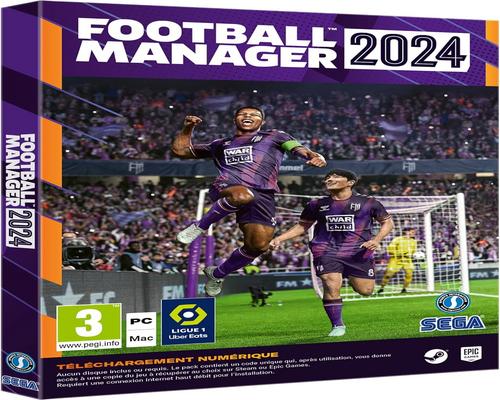 un Jeu Football Manager 2024 (Pc Code In Box)