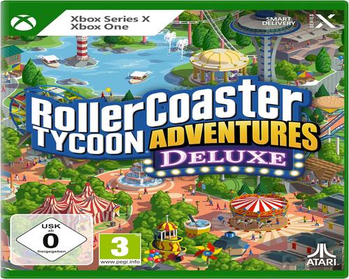 une Version Deluxe De Rollercoaster Tycoon Pour Xbox