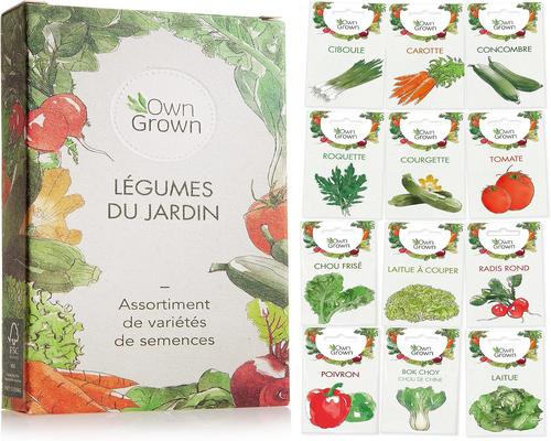 un Kit De Graines De Légumes Owngrown