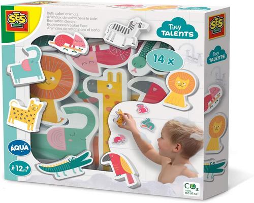 un Ensemble D'Animaux De Safari Pour Le Bain Ses Creative