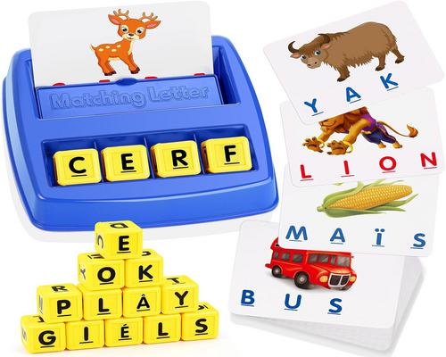 un Jeu D'Alphabet Pour Enfants De 3 À 8 Ans