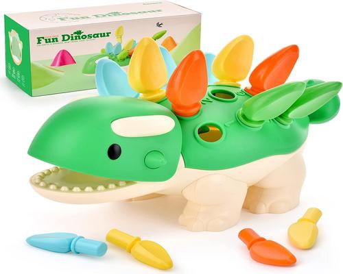 un Jouet Sensoriel Dinosaure Montessori