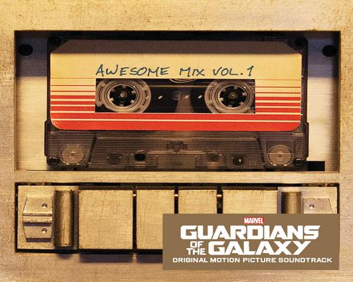 un Cd "Awesome Mix Vol. 1" De Guardians Of The Galaxy