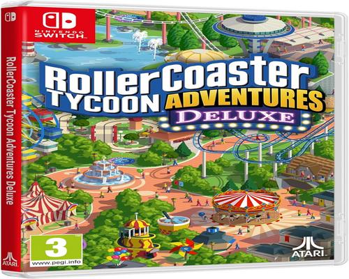un Simulateur Rollercoaster Tycoon Adventures Deluxe - Switch