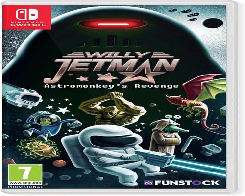 un Jeu Passionnant Sur Switch : Willy Jetman Astromonkey'S Revenge