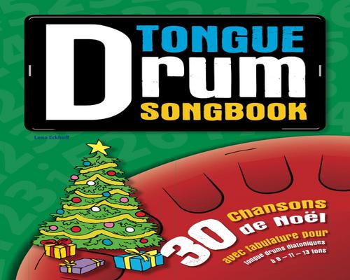 un Livre Tongue Drum Songbook: Chansons De Noël