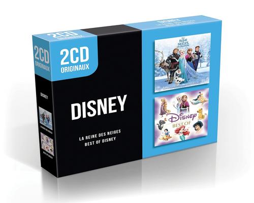 un Lot De 2Cd Originaux: Best Of Disney/La Reine Des Neiges-Les Chansons