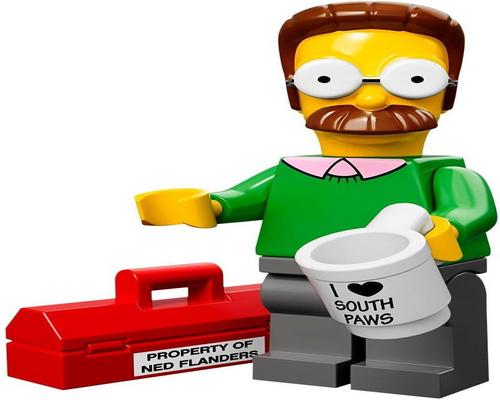 une Mini Figurine Lego Ned Flanders