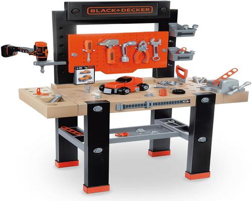 un Établi Bricolo Center Smoby Black+Decker