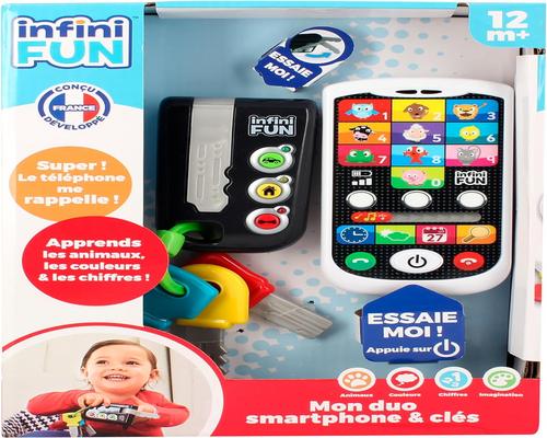 un Jeu D'Imitation Téléphone Et Clés Infini Fun