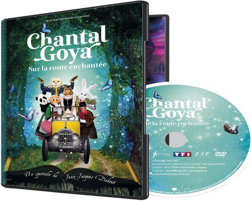un Dvd Chantal Goya-Sur La Route Enchantée