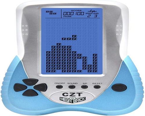 un Dispositif De Jeu Portable De Jouet Pour Enfants Avec Rétro-Éclairage Bleu