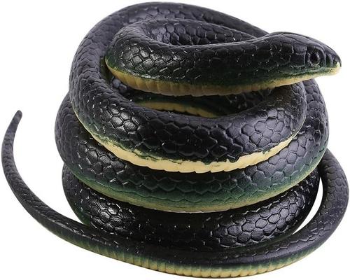 un Serpent En Caoutchouc Souple Hztyyier Réaliste