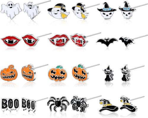 un Ensemble De Boucles D'Oreilles Halloween Jewebella