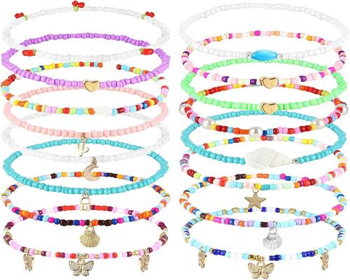 un Bracelet De Cheville Perlé