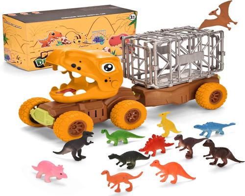 un Camion De Transport Dinosaure
