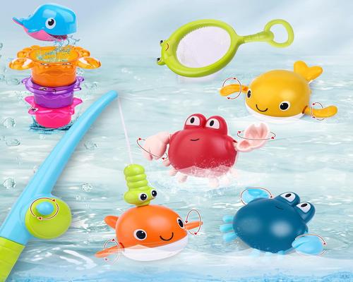 un Jeu De Pêche De Bain