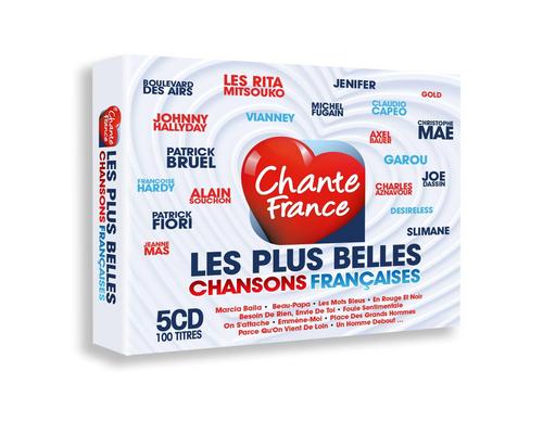 un Cd "Chante France : Les Plus Belles Chansons Françaises"