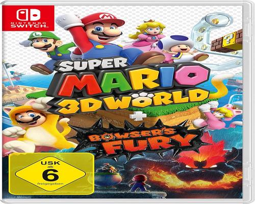 un Jeu Nintendo Switch Super Mario 3D World + Bowser'S Fury