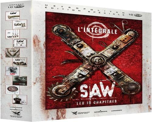 un Coffret Dvd "Saw"