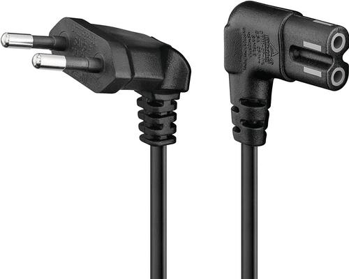 un Câble D'Alimentation Coudé Cablepelado