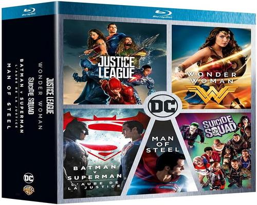 un Coffret Dvd Cof Dc Comics Movie 2018