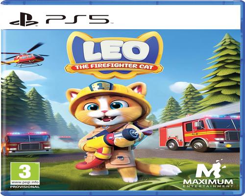 un Jeu Leo The Firefighter Cat Pour Playstation 5
