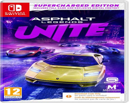 un Jeu "Asphalt Legends Unite Supercharged Edition" Sur Nintendo Switch