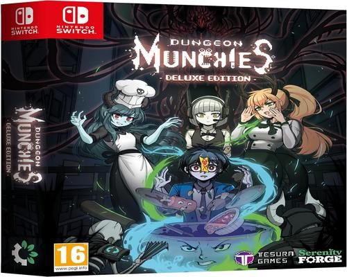 un Jeu "Dungeon Munchies Deluxe Edition" Sur Switch
