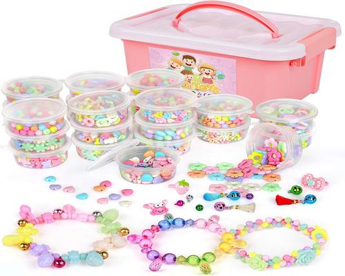un Ensemble De Perles De Bricolage Sanlebi Pour Enfants