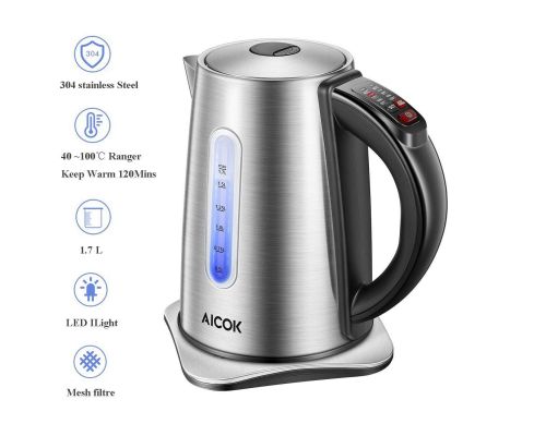 Une Bouilloire Électrique Thermostat Aicok 
