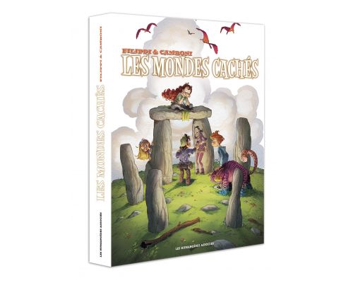 Un Coffret BD Les Mondes cachés - Tome 1 à 4