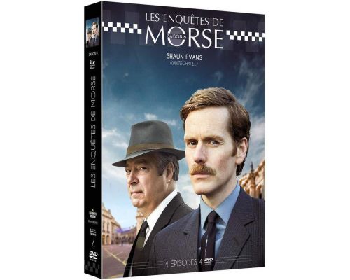 Un Coffret DVD Les Enquêtes de Morse - Saison 6