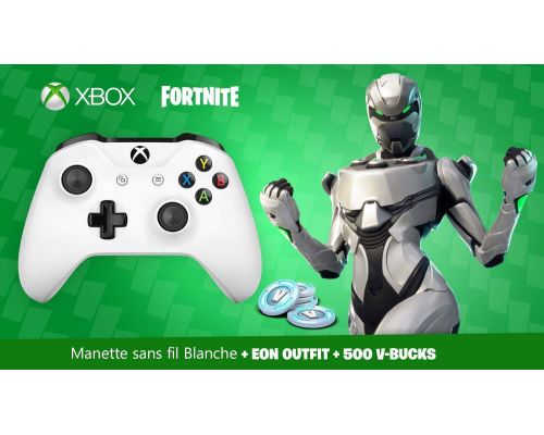 Un Pack Manette Xbox One sans fil Fortnite