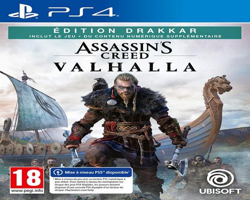 ένα παιχνίδι Ps4 Assassin&#39;S Creed Valhalla - Drakkar Edition - PS5 Version περιλαμβάνεται