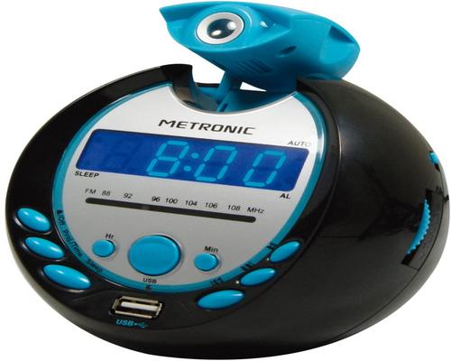 a Metronic 477016 Sportsman Clock Radio With Usb Port