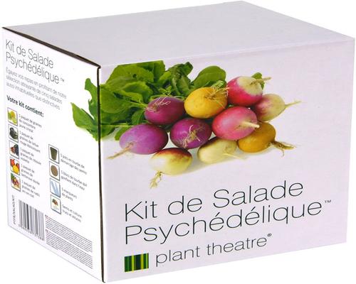 um Kit de Salada Psicodélica Kit By Plant Theatre