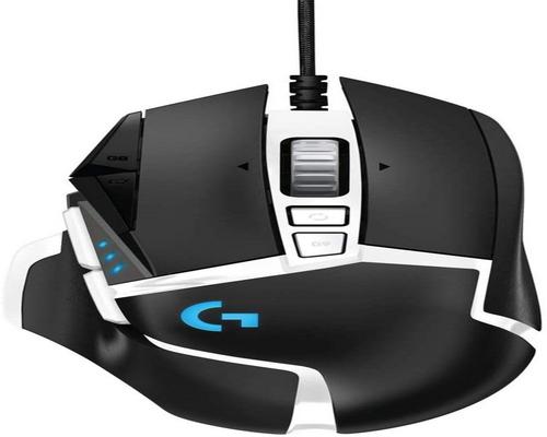 a Logitech G502 Hero Gamer High Performance Wired Mouse